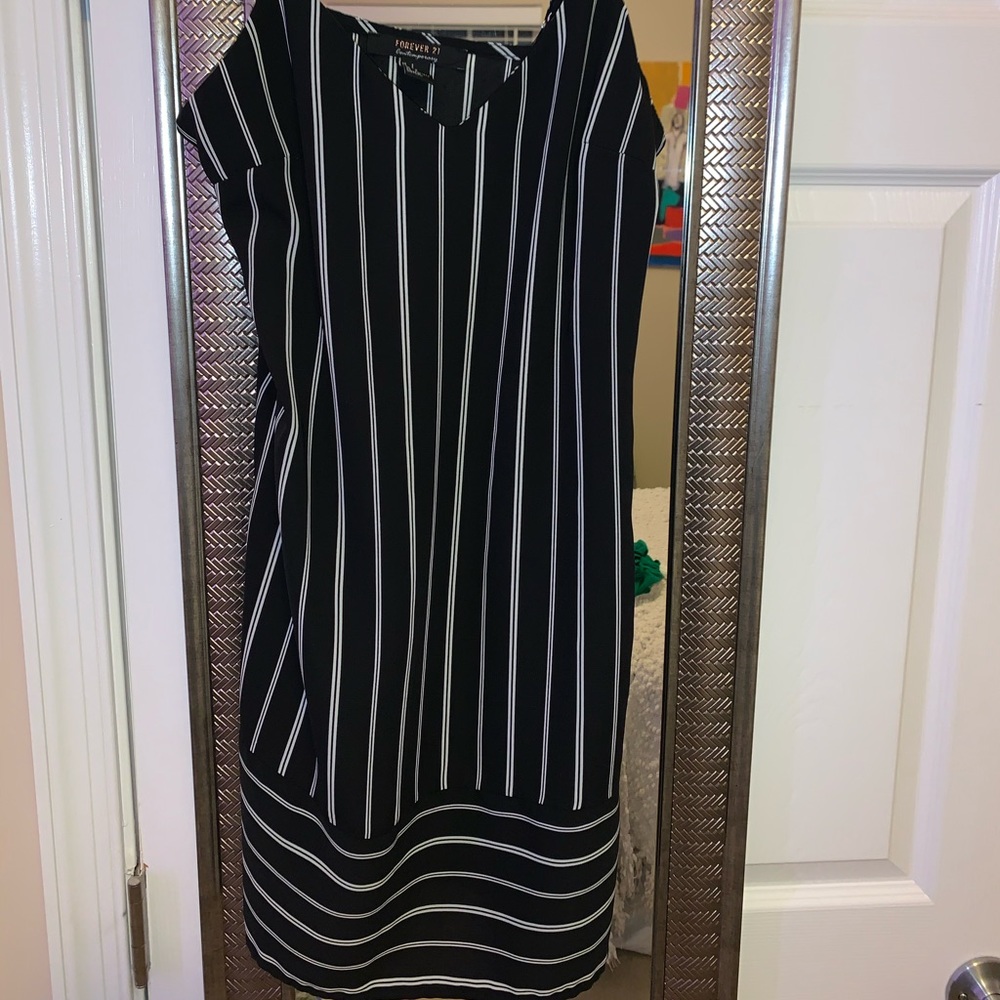 Striped float summer dress